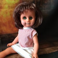 Ретро кукла от соц-време, 38 см, като нова, снимка 4 - Колекции - 34779060