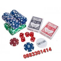 Намаление! Метално покер куфарче 100 части , снимка 2 - Настолни игри - 32911507
