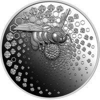 монета с пчела колекционерска , снимка 7 - Нумизматика и бонистика - 43528740