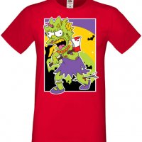 Мъжка тениска The Simpsons Lisa Simpson 01,Halloween,Хелоуин,Празник,Забавление,Изненада,Обичаи,, снимка 3 - Тениски - 38136856