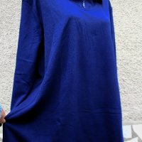 5XL  Нова  блуза Zhenzi с крсталчета, снимка 5 - Блузи с дълъг ръкав и пуловери - 39723357