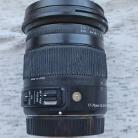 Sigma 17-70 f/2.8-4 DC Macro OS HSM Contemporary за Canon EF-S -чудесна опция за Sony E тела с MC-1, снимка 2 - Обективи и филтри - 43152551