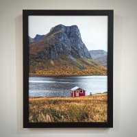 Авторски принт - пейзаж от Норвегия, снимка 3 - Картини - 43781334