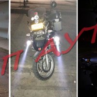 Супер Мощни LED Диодни Халогени Фарове Мотор Скутер Мотопед АТВ 2бр/к-т + Копче, снимка 5 - Аксесоари и консумативи - 33004578