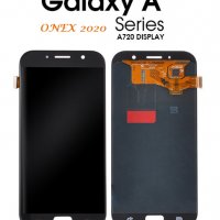 Нов 100% Оригинален LCD Дисплей + Тъч скрийн  за Samsung Galaxy A7 2017 SM-A720F, снимка 1 - Резервни части за телефони - 33614639