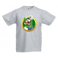 Детска тениска Супер Марио Luigi 13, снимка 1 - Детски тениски и потници - 33089868