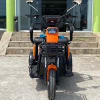Електрическа триместна триколка MaxMotors X1 1500W Orange, снимка 3 - Мотоциклети и мототехника - 36921658