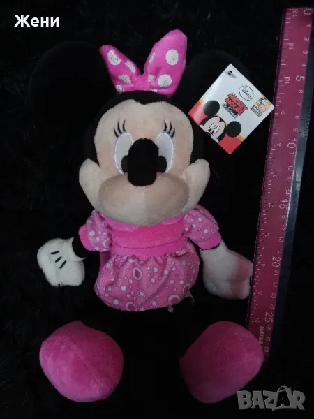 Плюшена играчка Minnie Mouse Disney Мини Маус, снимка 1