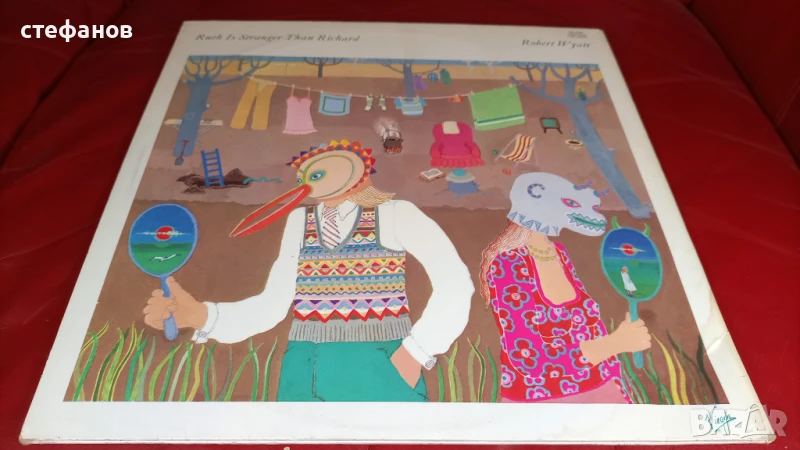 Двоен албум, грамофонни плочи на ROBERT WYATT „rock bottom”, Франция, снимка 1