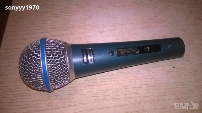 shure beta sm58s-professional-внос швеицария, снимка 1
