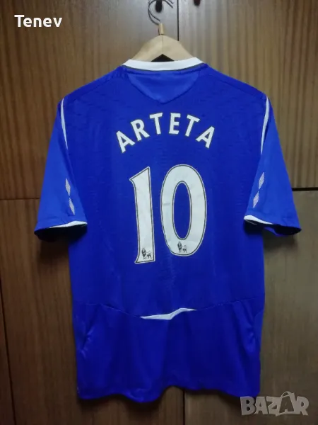 Everton Arteta #10 Umbro оригинална тениска фланелка Евертън Артета размер XL, снимка 1
