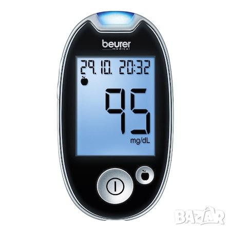 Апарат за измерване на кръвна захар Beurer, снимка 1