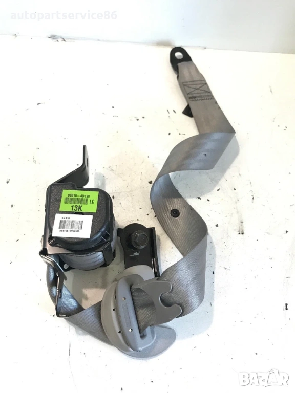 Заден ляв предпазен колан трети ред за KIA Carnival (2006–2010) 89810-4D130, снимка 1