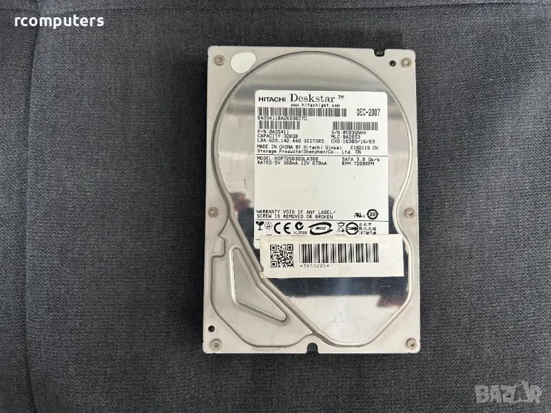 Хард диск Hitachi 320GB SATA за компютър, снимка 1