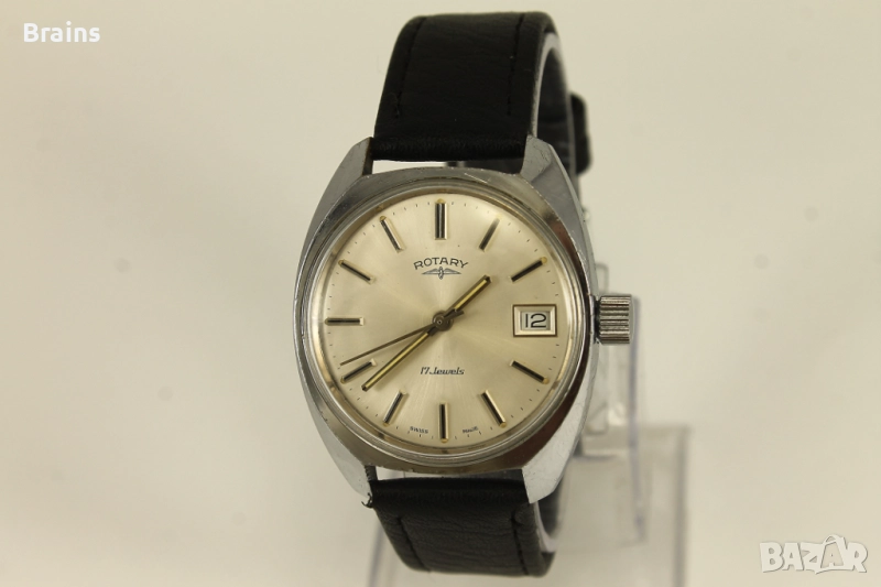 1960's ROTARY Швейцарски ръчен Часовник 17 Jewels, снимка 1