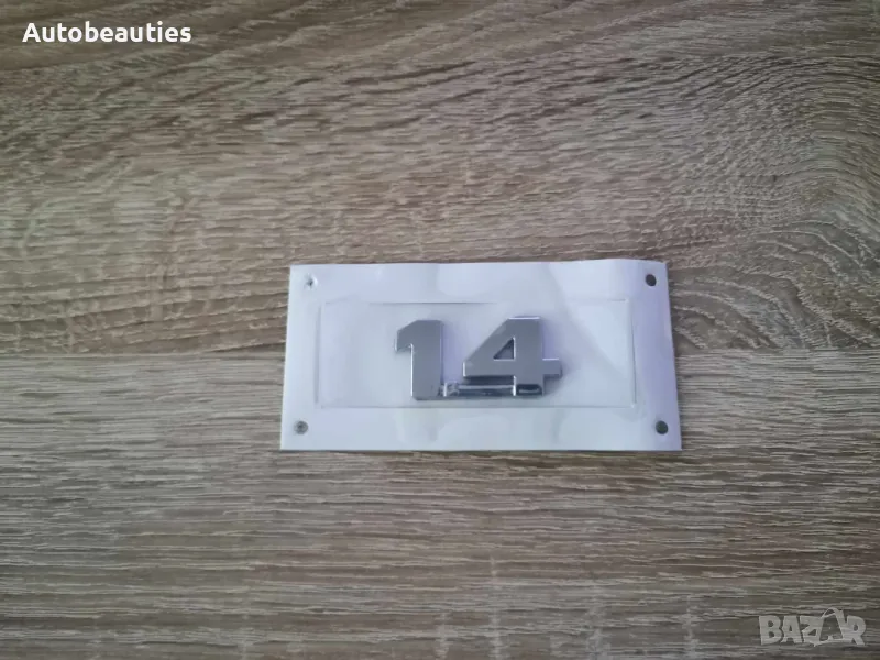 Volkswagen Фолксваген 1.4 емблема надпис, снимка 1