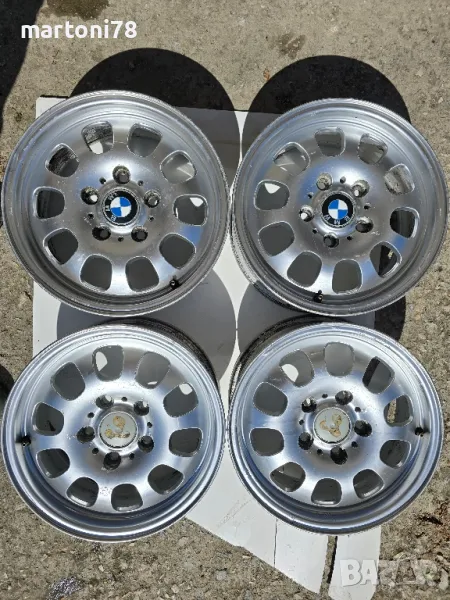 Комплект оригнални алуминиеви джанти 15 цола, за BMW, снимка 1