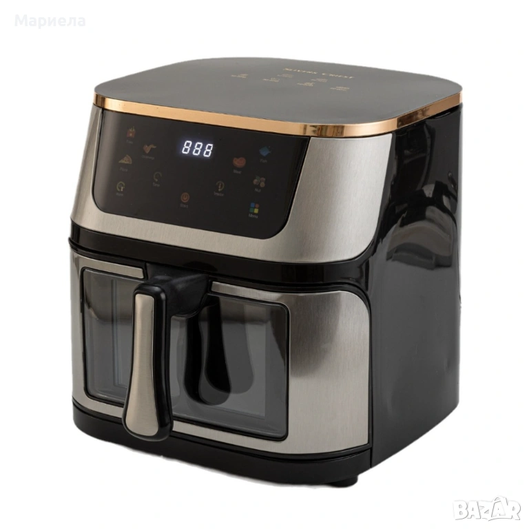 Уред за готвене без мазнина AirFryer Sonymax SN 80185, 10 литра, 3000W, снимка 1