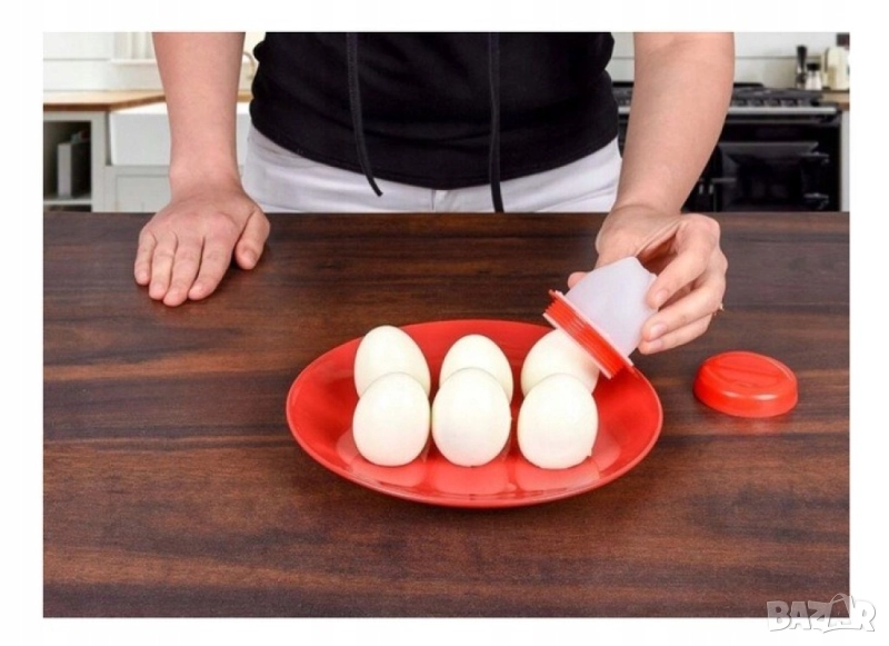 Силиконови формички за варене на яйца без черупка  , снимка 1
