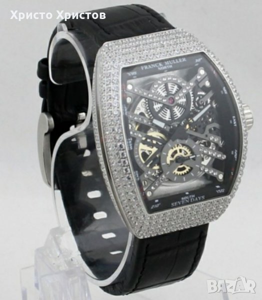 Мъжки луксозен часовник Franck Muller V 45 SC DT, снимка 1