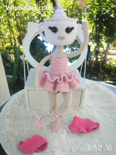 Плетена кукла Балерина Капучина / Ballerina Cappuccina , снимка 1