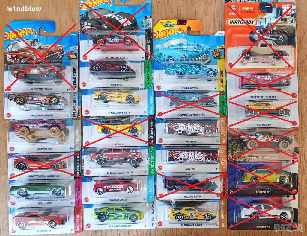 Метални колички Hot Wheels и Matchbox, снимка 1