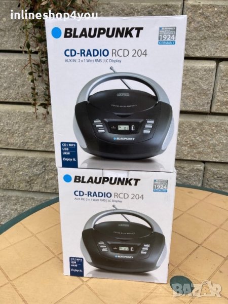 Blaupunkt USB CD RCD 204 Boombox, снимка 1
