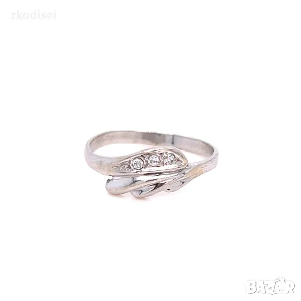 Златен дамски пръстен 1,77гр. 14кр.проба:585 размер:56 модел:30532-2, снимка 1