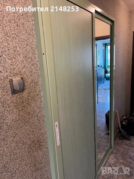 Плъзгаща алуминиева врата, снимка 1