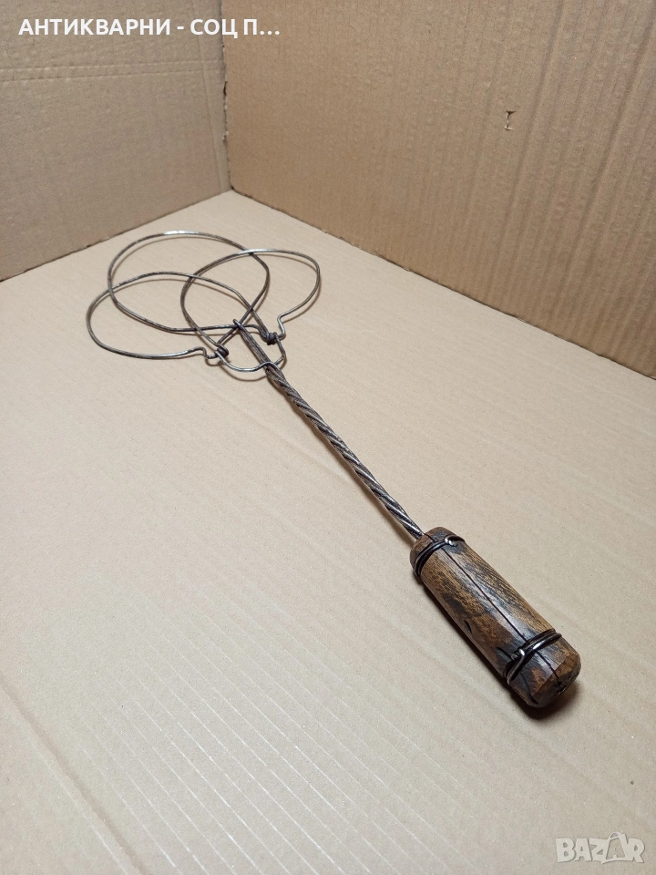 Соц Стара Малка Тупалка За Килими. Номер 603., снимка 1