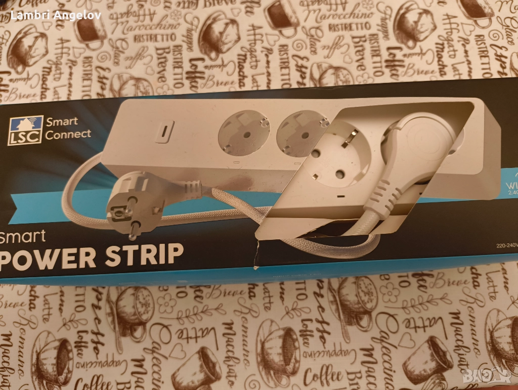 Смарт разклонител 4 гнезда, снимка 1