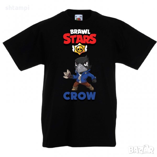 Детска тениска Crow Brawl Stars, снимка 1