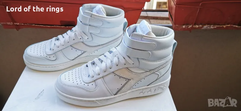 Оригинални маркови дамски кожени сникърси DIADORA - 38 номер, снимка 1