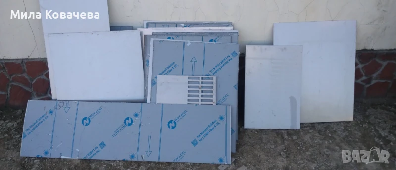 Неръждаеми правоъгълни парчета с различни размери и дебелини, снимка 1