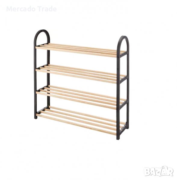 Етажерка за обувки, 4 рафта, снимка 1
