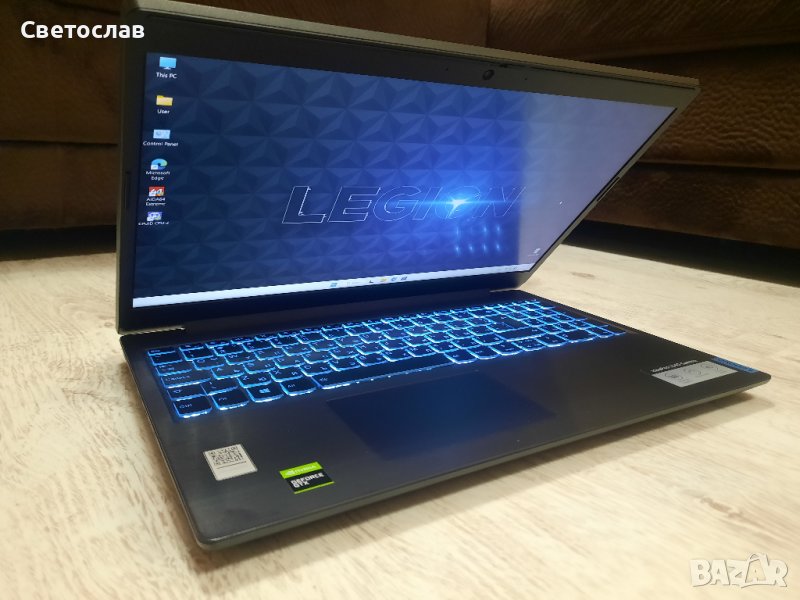 Лаптоп Lenovo i5-9300h/GTX1050/16ram/SSD/IPS/FHD gaming гейминг laptop, снимка 1