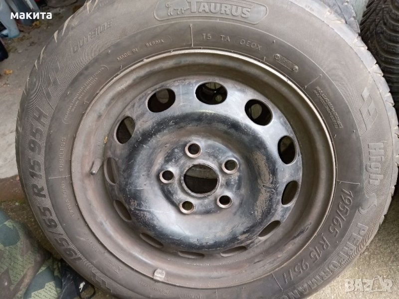 Джанти 5 112 15 стоманени, снимка 1