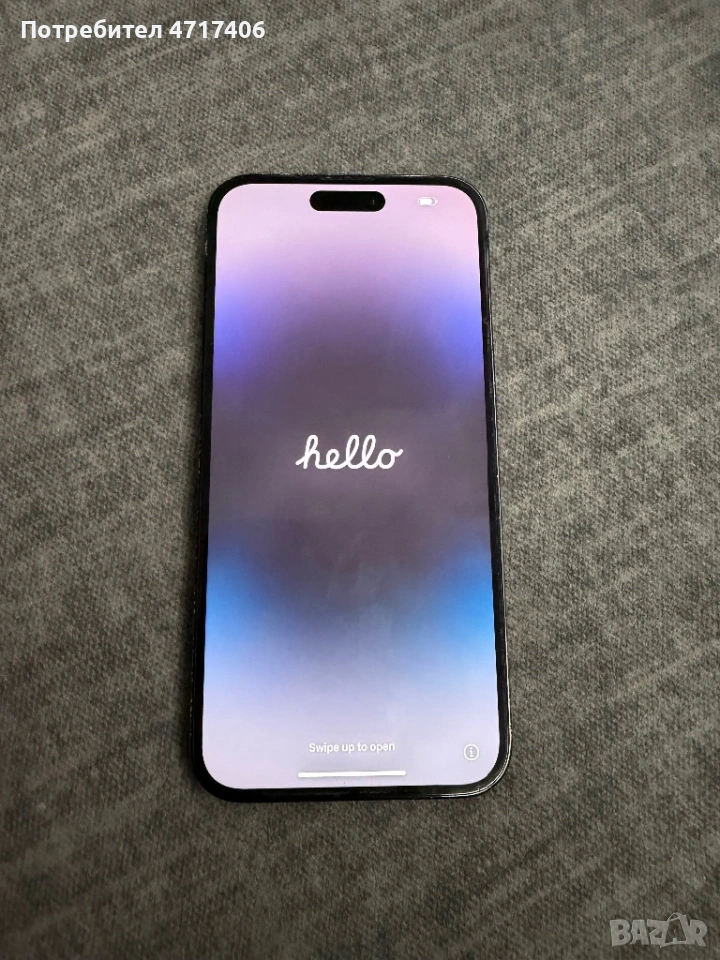 iPhone 14 Pro Max 128 GB Space Black eSIM, снимка 1