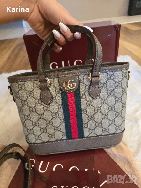 Налична чанта Gucci Ophidia Tote bag, снимка 1