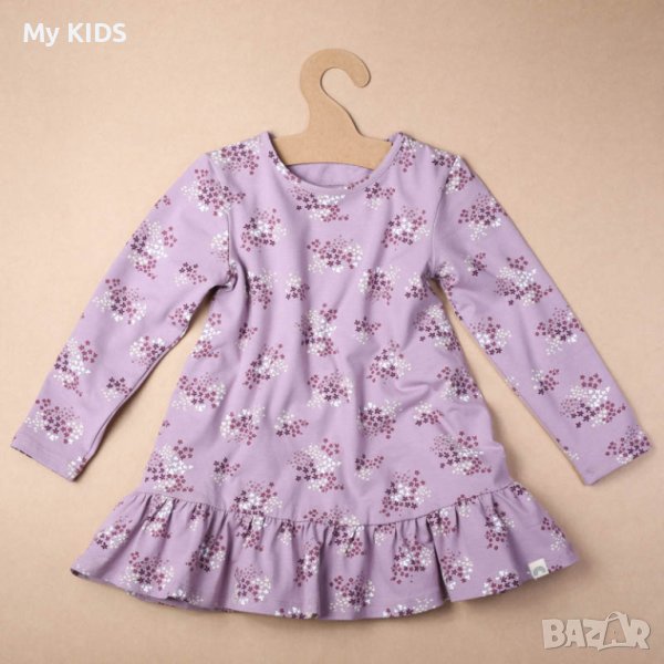 рокля / туника Lindex на цветчета 56 0-3 62 3-6 68 6-9 74 9-12 80 12-18 86 18-24 92 2-3 98 3-4 104, снимка 1