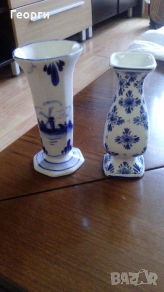 Вази порцелан Холандия, снимка 1
