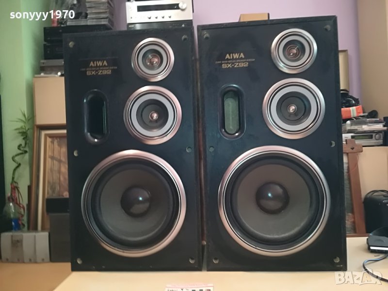 AIWA SX-Z92 2X70W/6ohm-MADE IN UK 1309221434L, снимка 1
