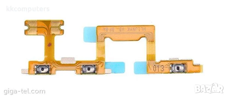 Лентов кабел Бутон включване за Huawei P40 Lite Баркод : 562847, снимка 1