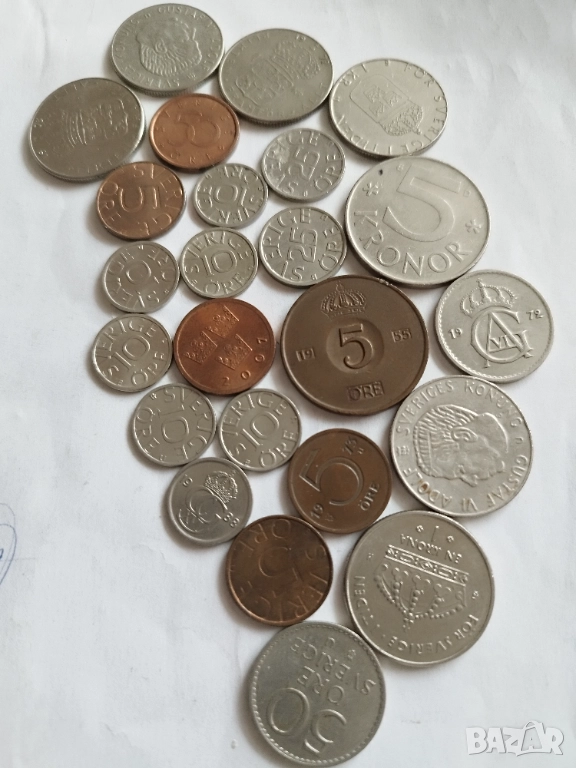 Швеция монети 24бр., снимка 1