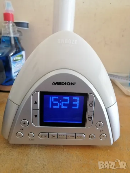Радиочасовник с LED лампа MEDION, снимка 1
