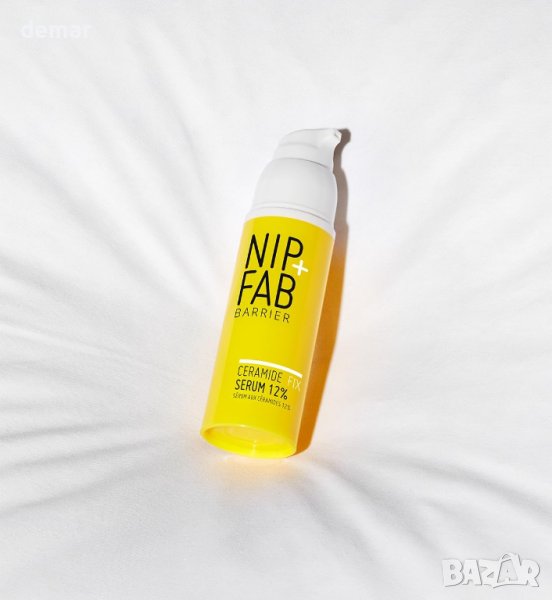 Възстановяващ серамиден серум за лице с ниацинамид, азелаинова киселина и биолин, снимка 1