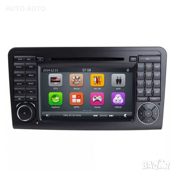 Мултимедия mercedes W164 ML GL навигация ANDROID  андроид + камера мерцедес , снимка 1