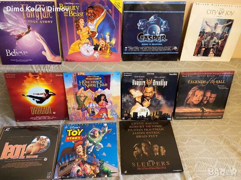 Laserdisc Лазердиск колекция Филми, Анимация и Игрални, снимка 1