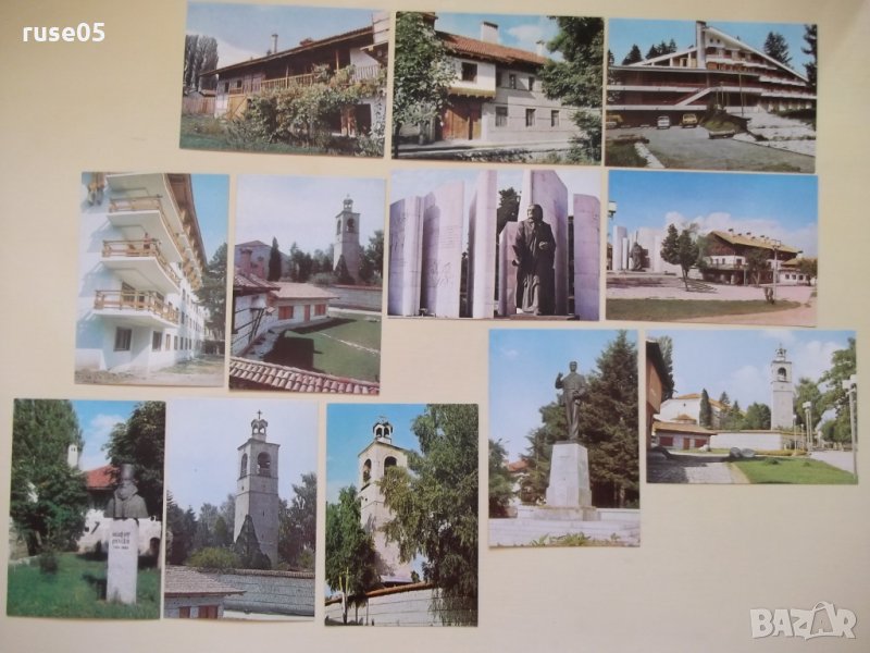 Лот от 12 бр. пощенски картички "Банско"*, снимка 1