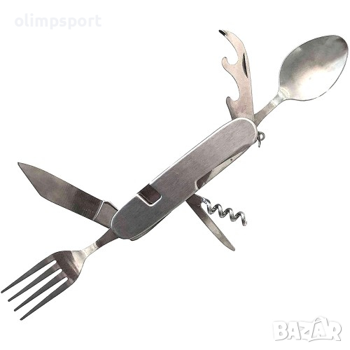 Туристически многофункционален нож 6 в 1 (600600) нов   , снимка 1